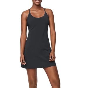 OUTDOOR VOICES EXERCISE DRESS BLACK. NEVER WORN.